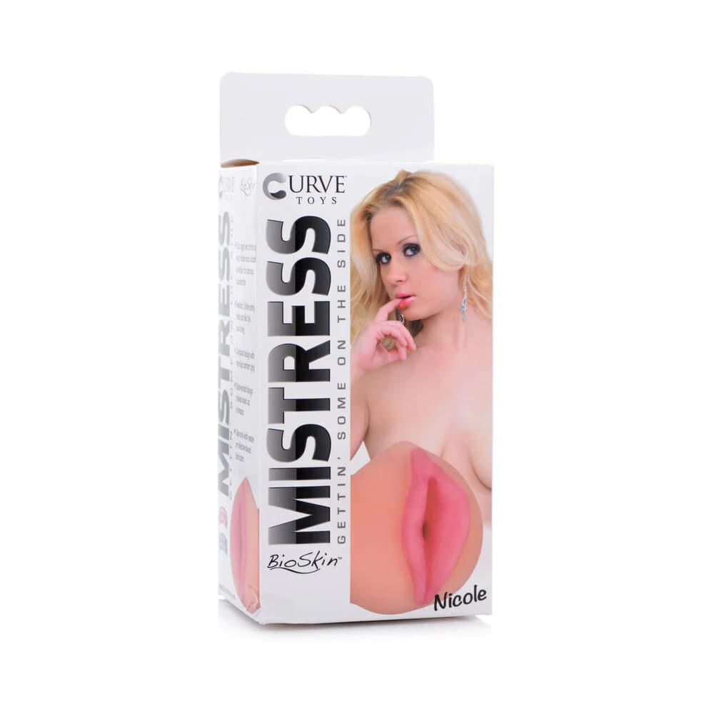 Curve Toys Mistress Nicole Vaginal Stroker Beige thumbnail