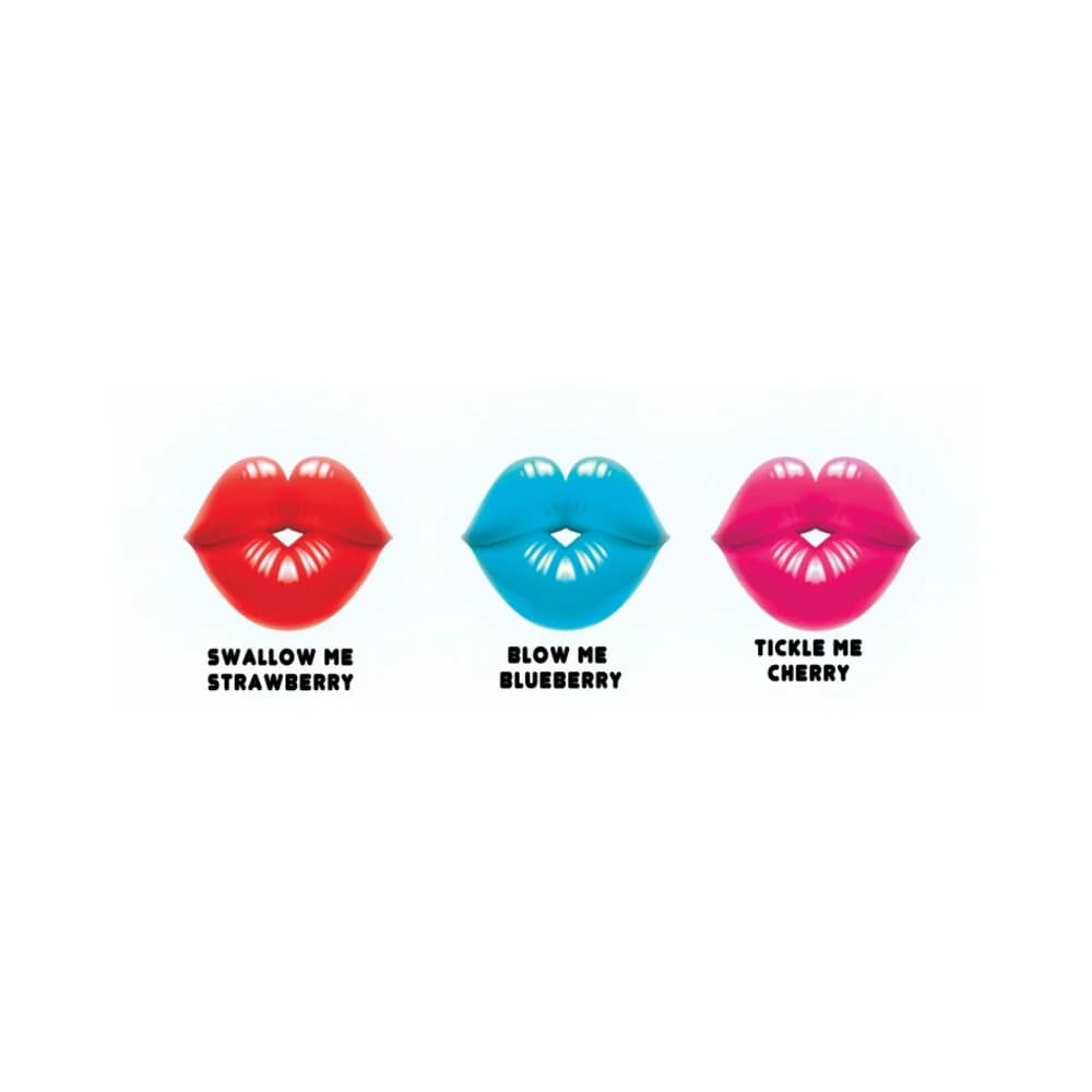 Dick Lips Edible Gummy Cock Rings 3-Pack thumbnail