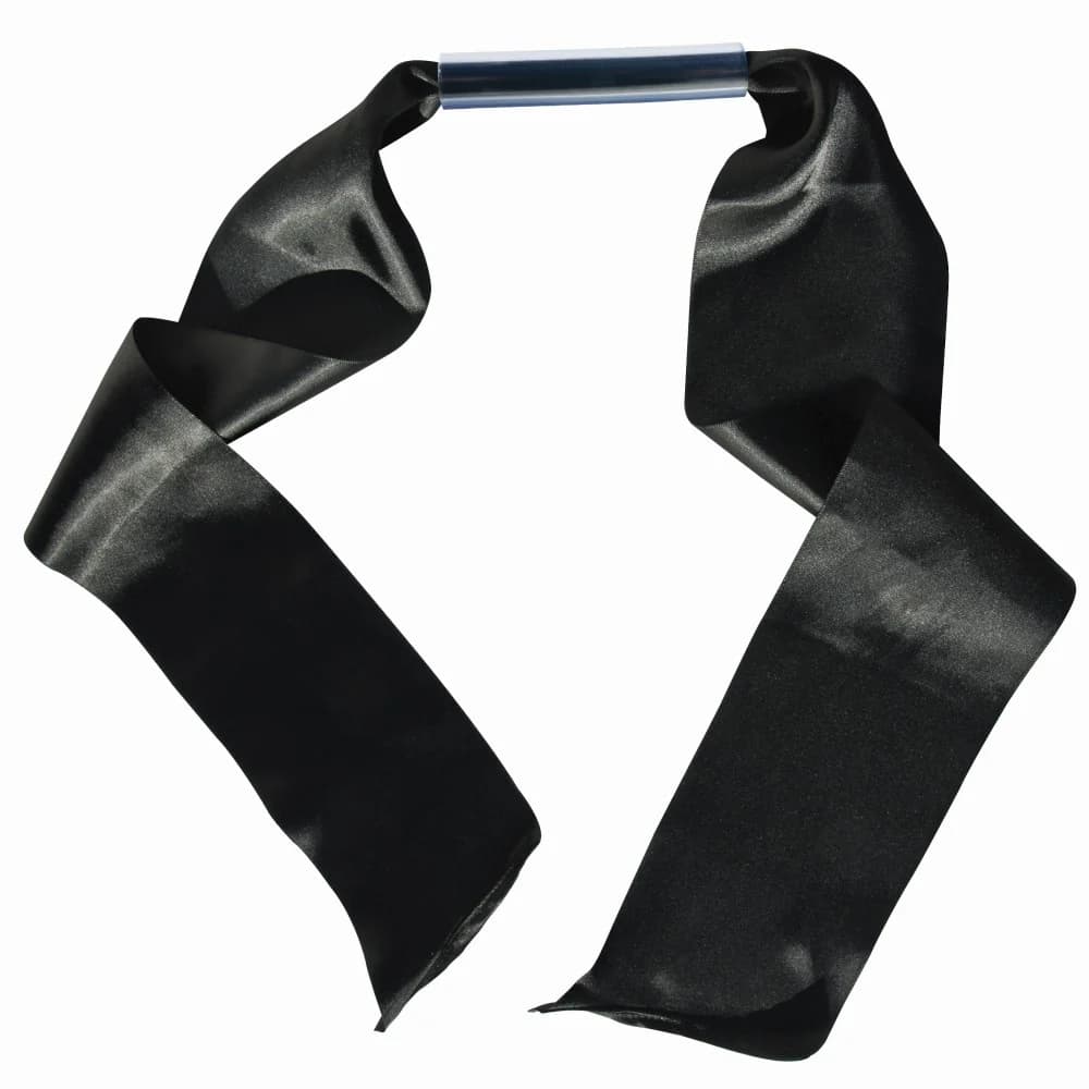 Sportsheets Sex & Mischief Silky Bit Gag Black thumbnail