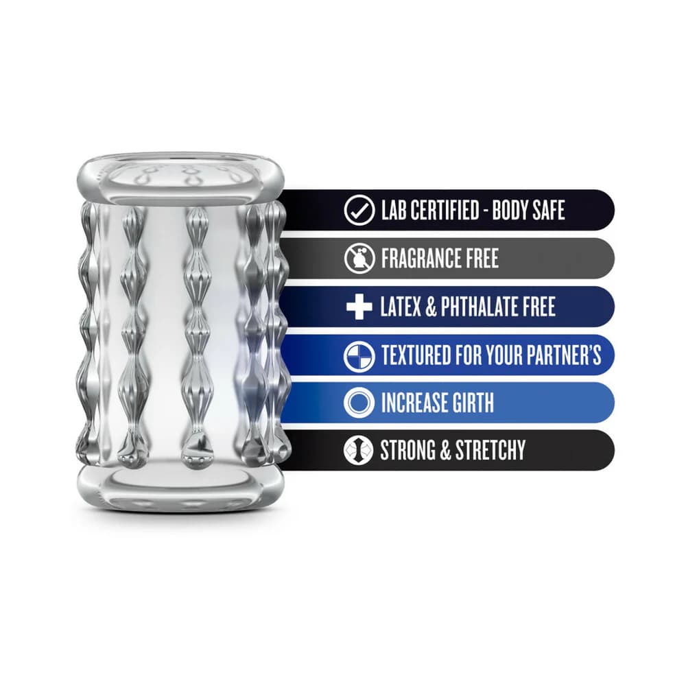 Stay Hard Cock Sleeve 04 Penis Enhancer Clear thumbnail