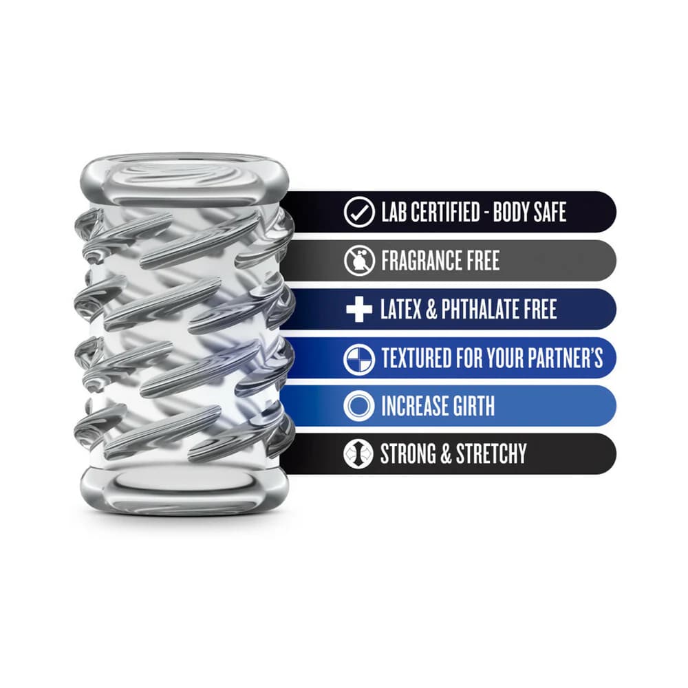 Stay Hard Cock Sleeve 06 Penis Enhancer Clear thumbnail