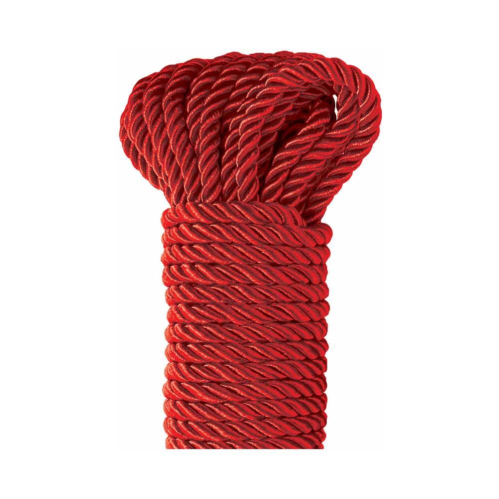 Fetish Fantasy Series Deluxe Silk Rope 9.75 m / 32 ft. Red thumbnail