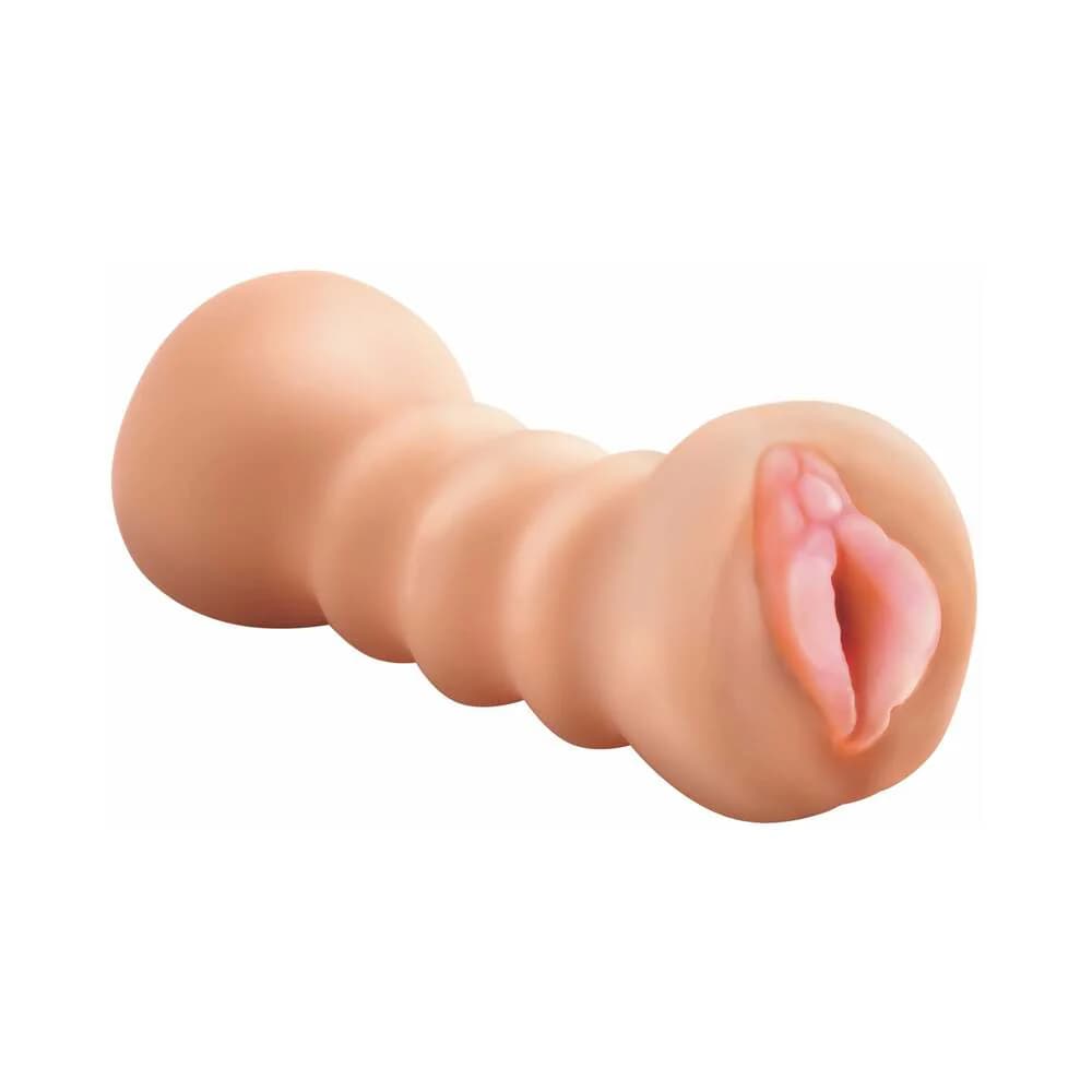 PDX Flip Me Over Dual-Ended Stroker Beige thumbnail
