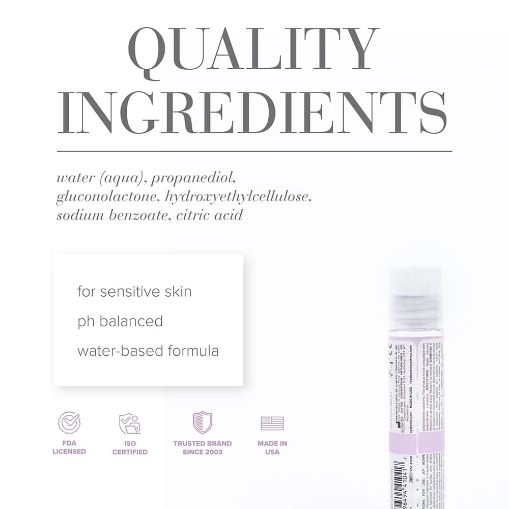 JO Agape Original Water-Based Lubricant 1 oz. thumbnail
