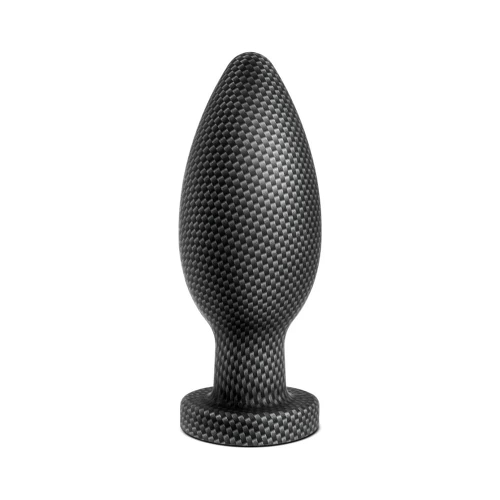 Spark Silicone Anal Plug Medium Carbon Fiber thumbnail
