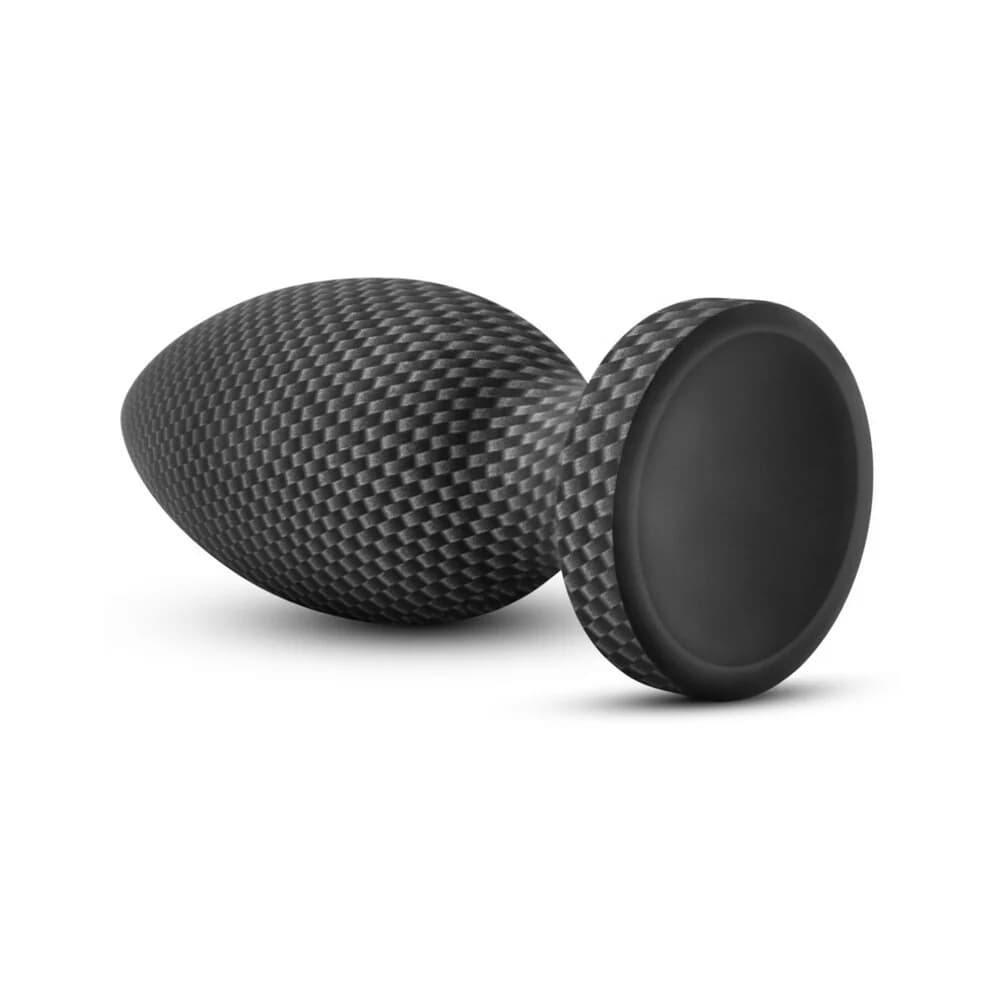 Spark Silicone Anal Plug Medium Carbon Fiber thumbnail