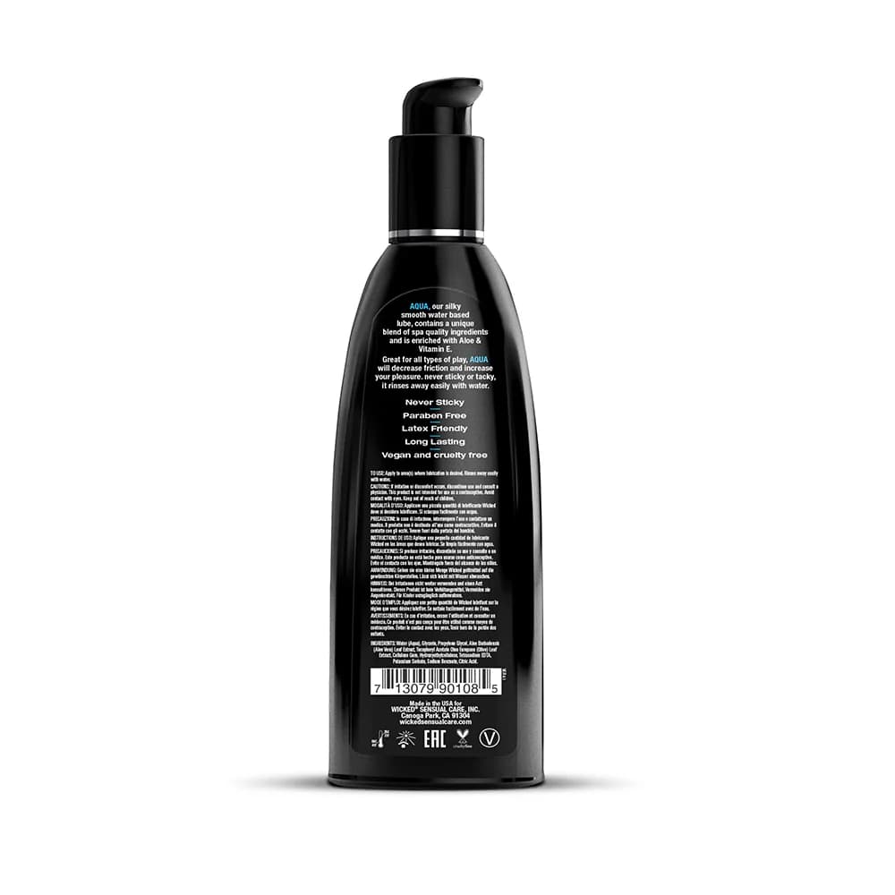 Wicked Aqua Water-Based Lubricant 8.5 oz. thumbnail