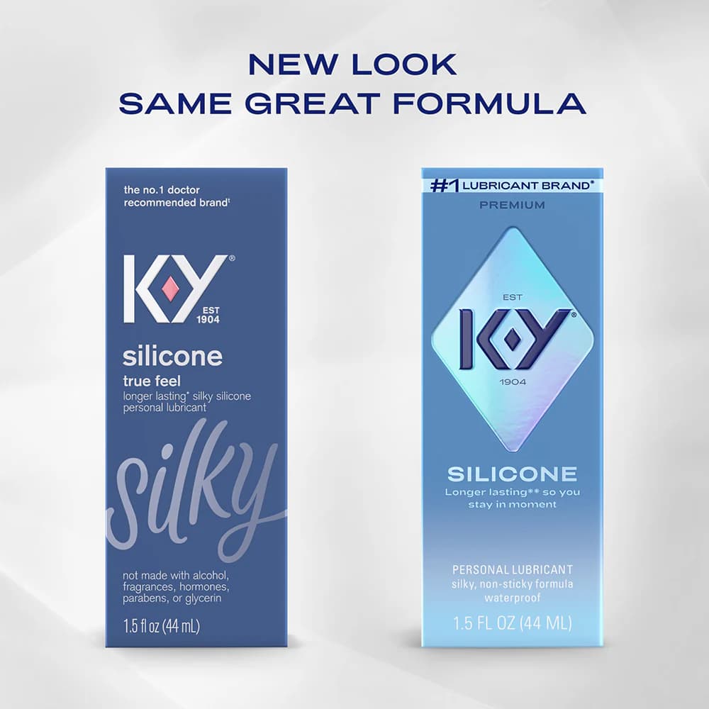 K-Y True Feel Premium Intimate Silicone Gel Lubricant 1.5oz. thumbnail