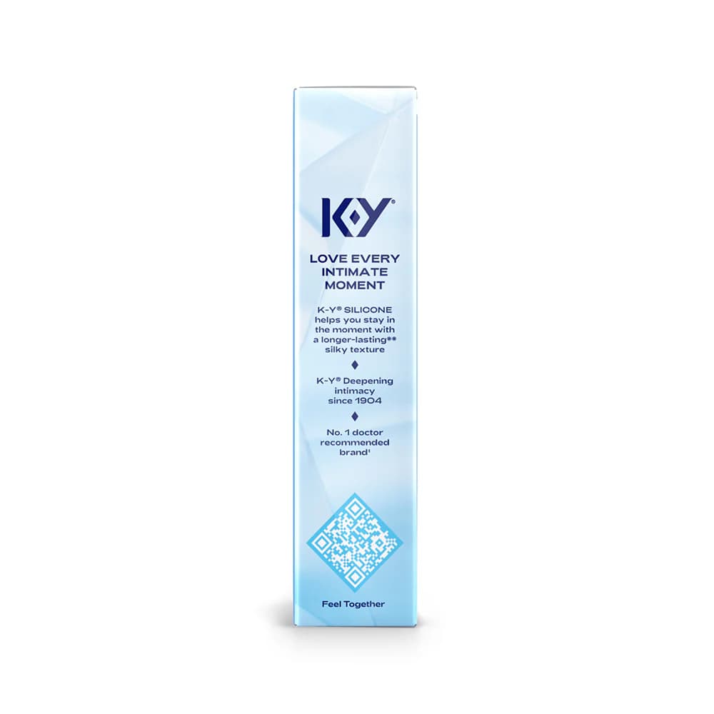 K-Y True Feel Premium Intimate Silicone Gel Lubricant 1.5oz. thumbnail
