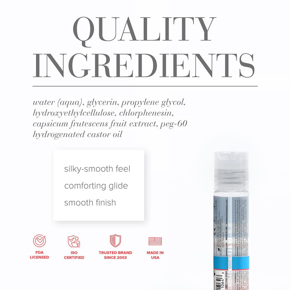 JO H2O Warming Water-Based Lubricant 1 oz. thumbnail