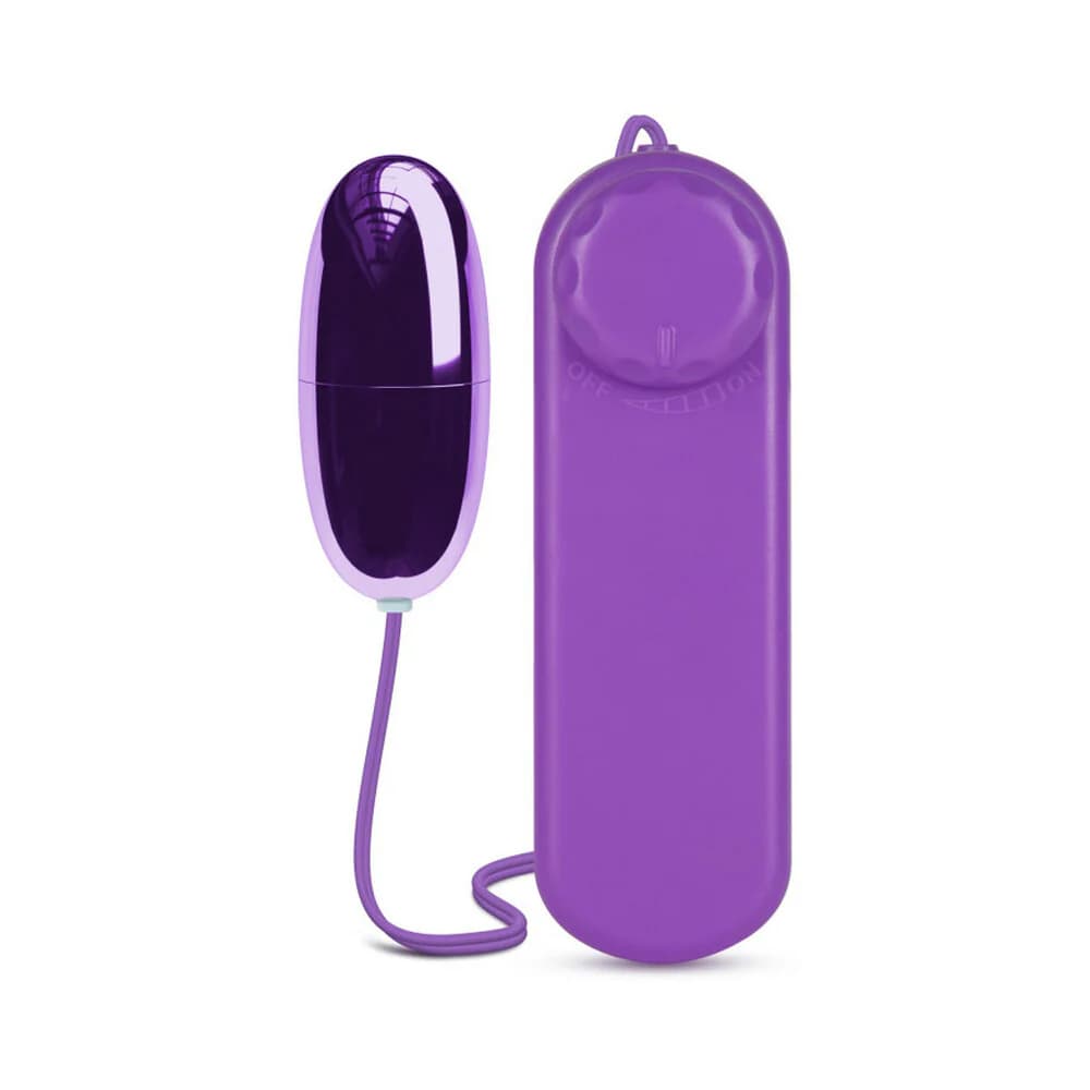 B Yours Power Bullet Remote-Controlled Egg Vibrator Purple thumbnail