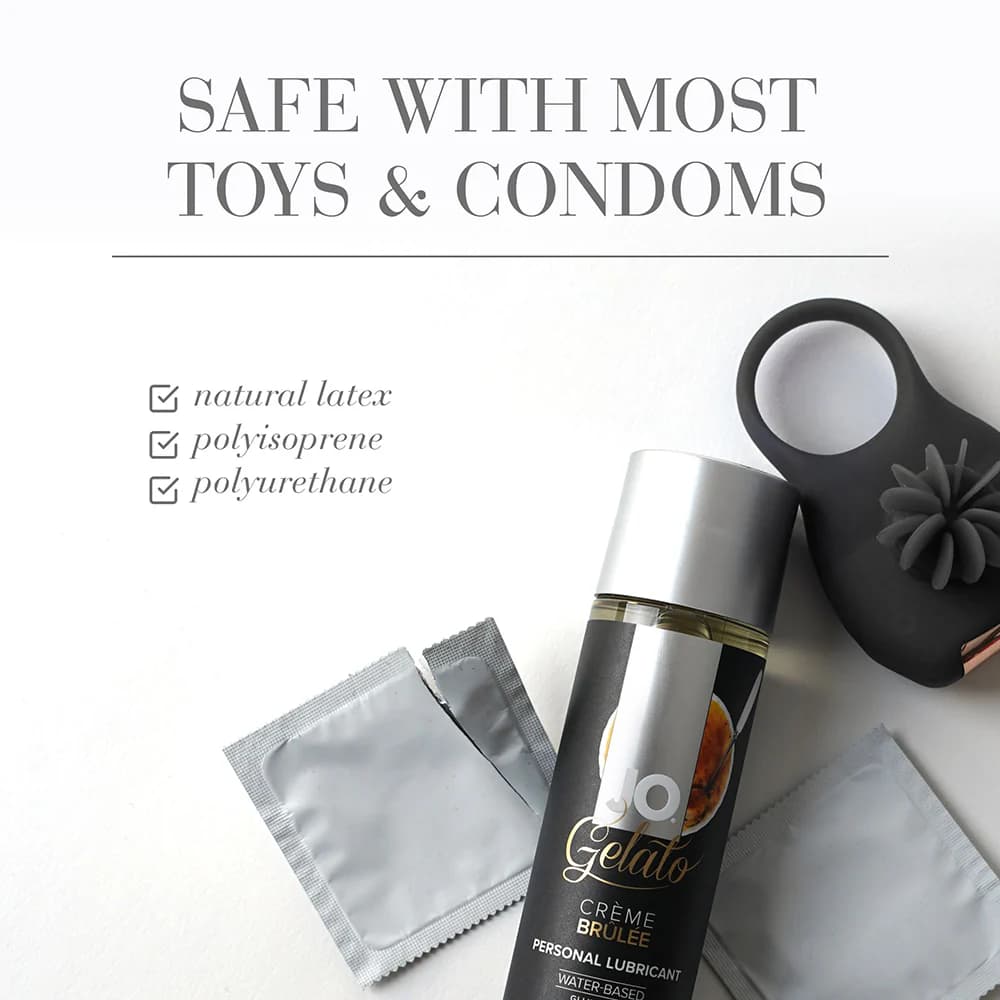 JO Gelato Creme Brulee Flavored Water-Based Lubricant 1 oz. thumbnail
