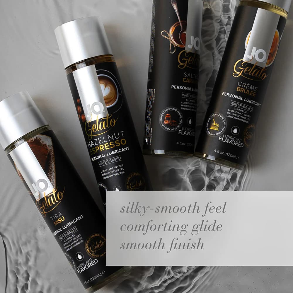 JO Gelato Creme Brulee Flavored Water-Based Lubricant 1 oz. thumbnail