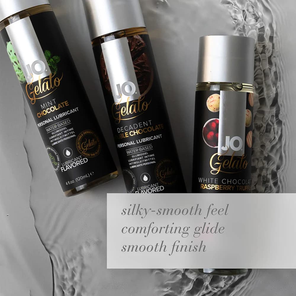 JO Gelato Mint Chocolate Flavored Water-Based Lubricant 1 oz. thumbnail