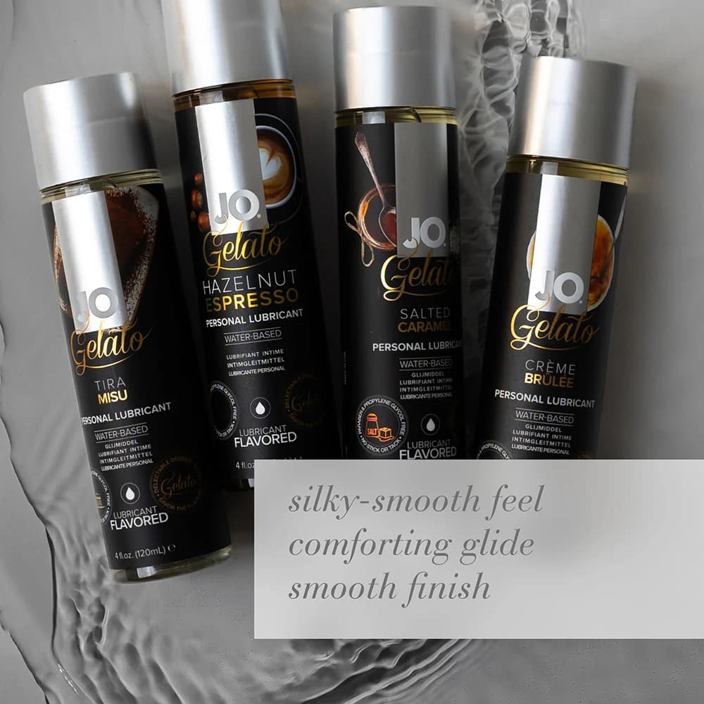 JO Gelato Salted Caramel Flavored Water-Based Lubricant 1 oz. thumbnail