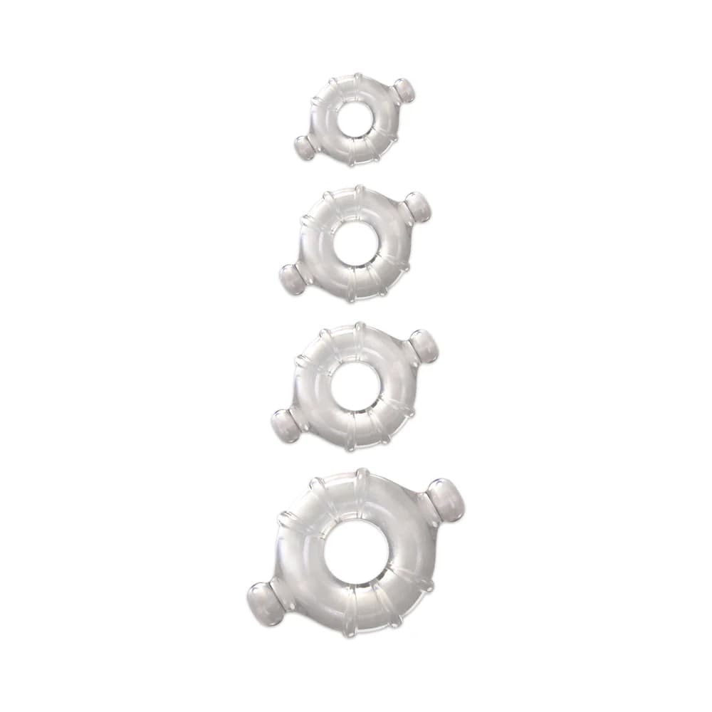 Renegade Vitality Rings 4-Pack Clear thumbnail
