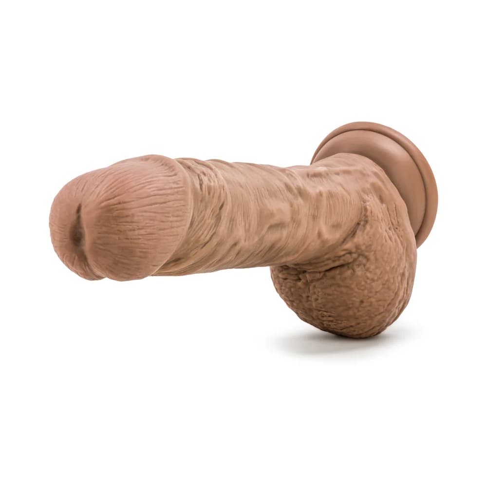 Coverboy Your Personal Trainer Realistic 9 in. Dildo with Balls Tan thumbnail