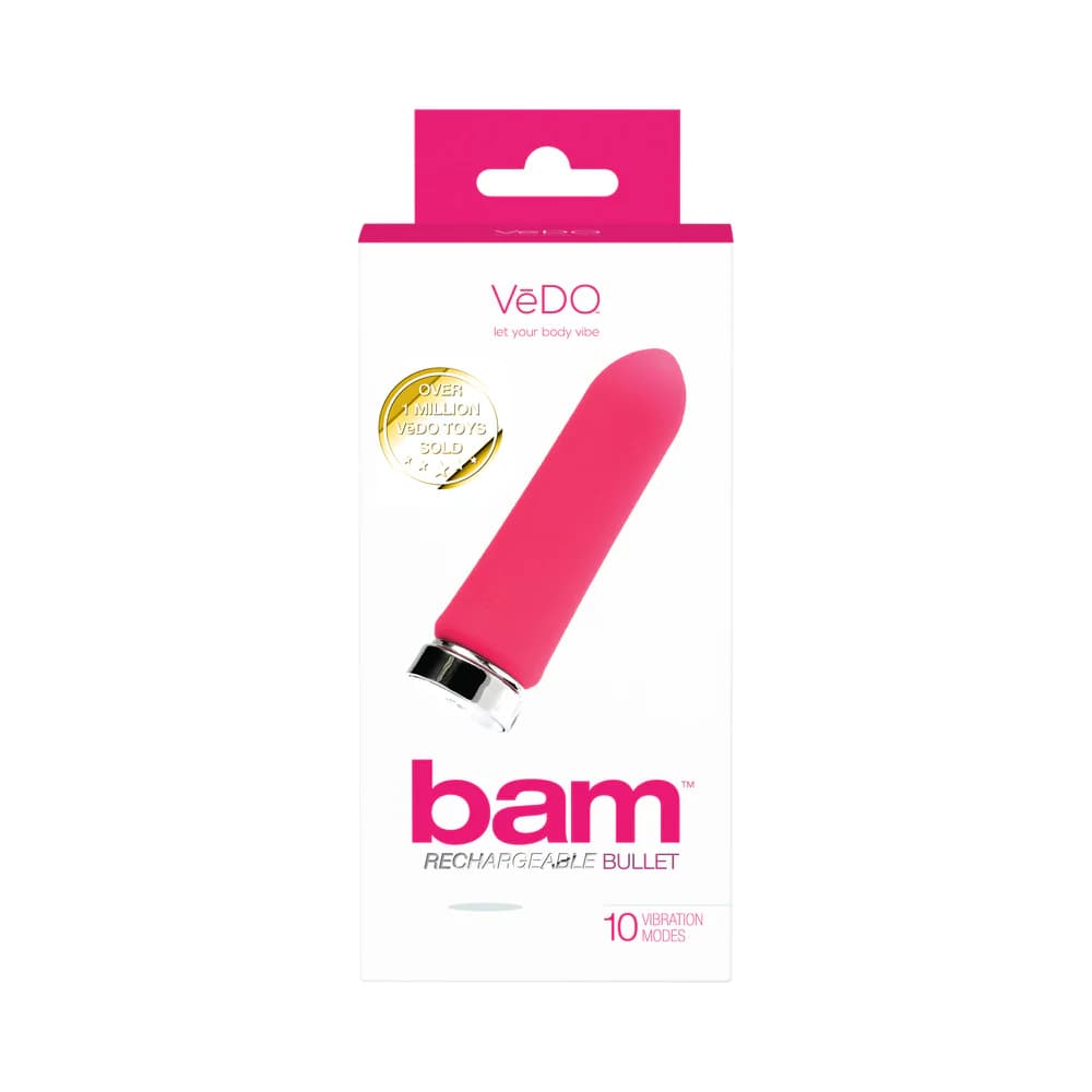 VeDO Bam Rechargeable Bullet - Foxy Pink thumbnail