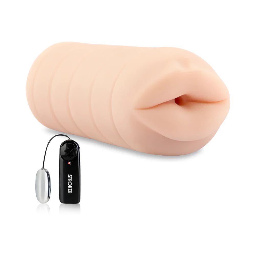 Hustler Barely Legal Vibrating Blowjob Oral Stroker thumbnail