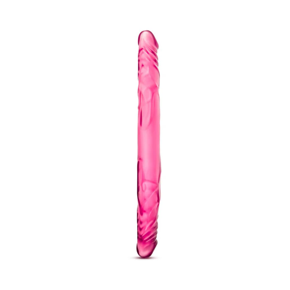 B Yours 14 in. Double Dildo Pink thumbnail