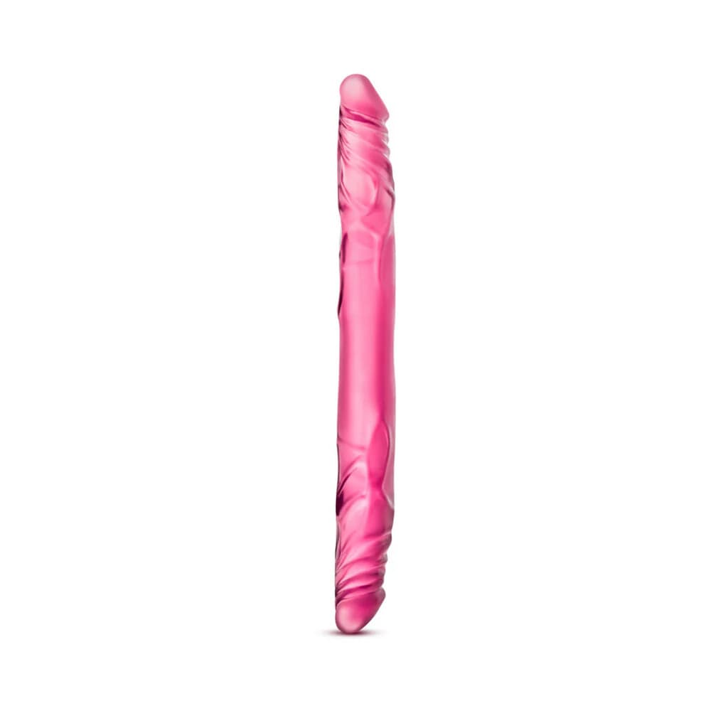 B Yours 14 in. Double Dildo Pink thumbnail