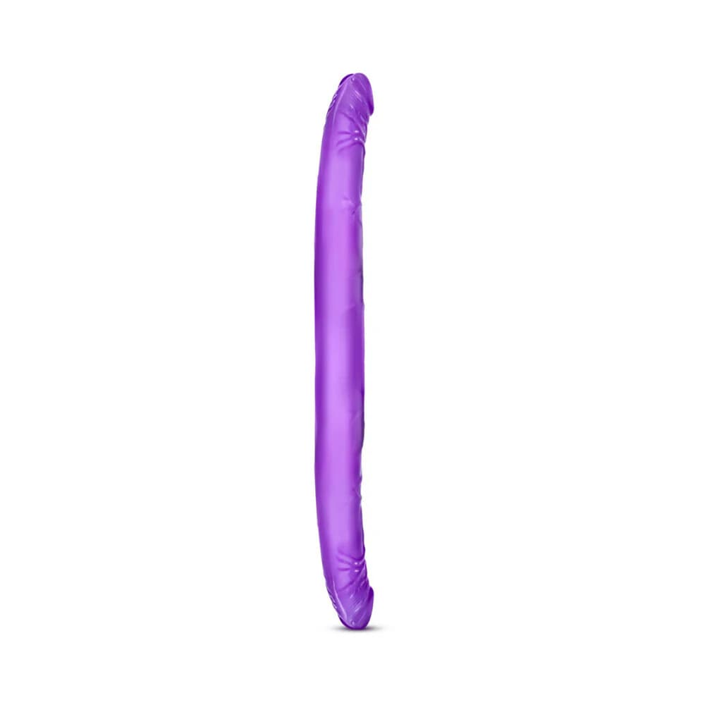 B Yours 16 in. Double Dildo Purple thumbnail