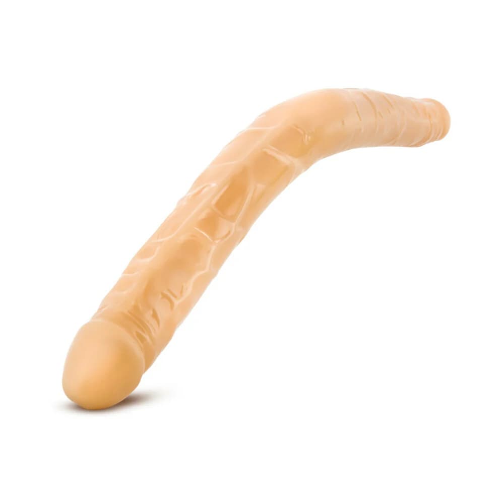 B Yours 16 in. Double Dildo Beige thumbnail
