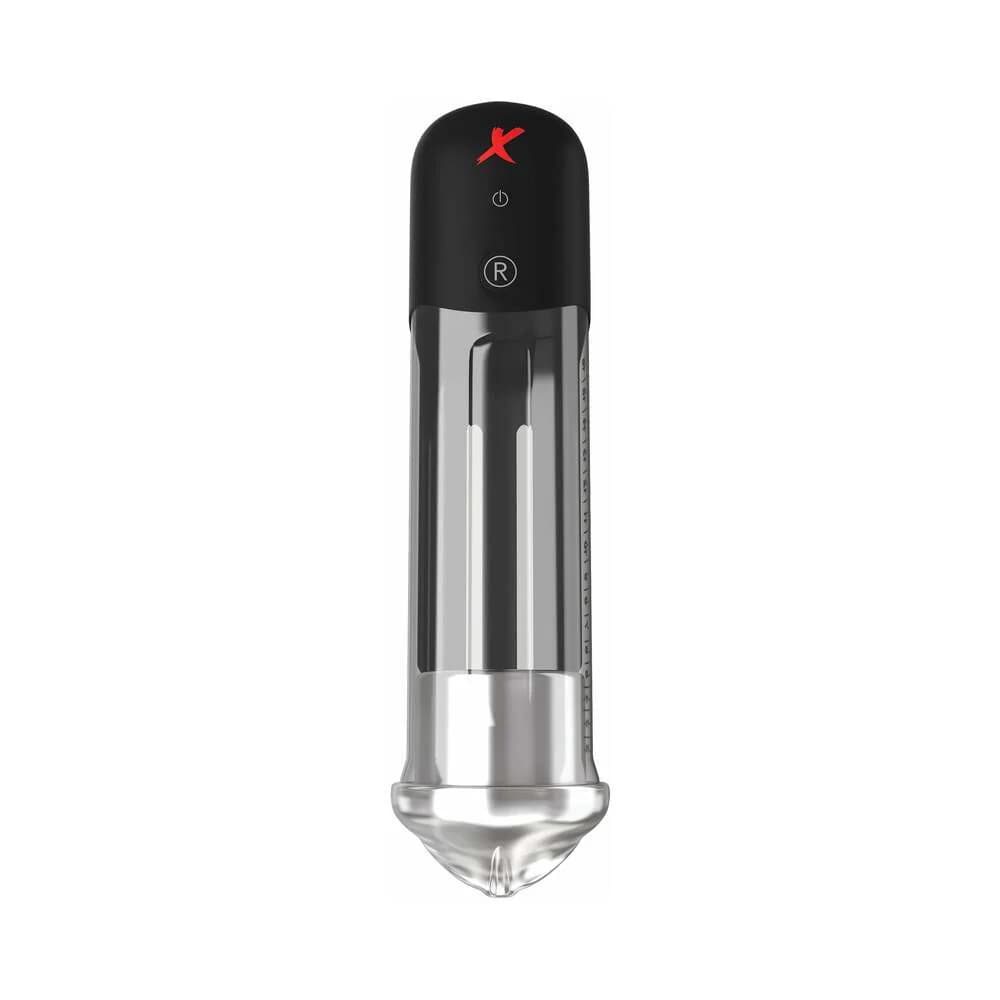 PDX Elite Blowjob Power Pump Automated Suction Clear/Black thumbnail