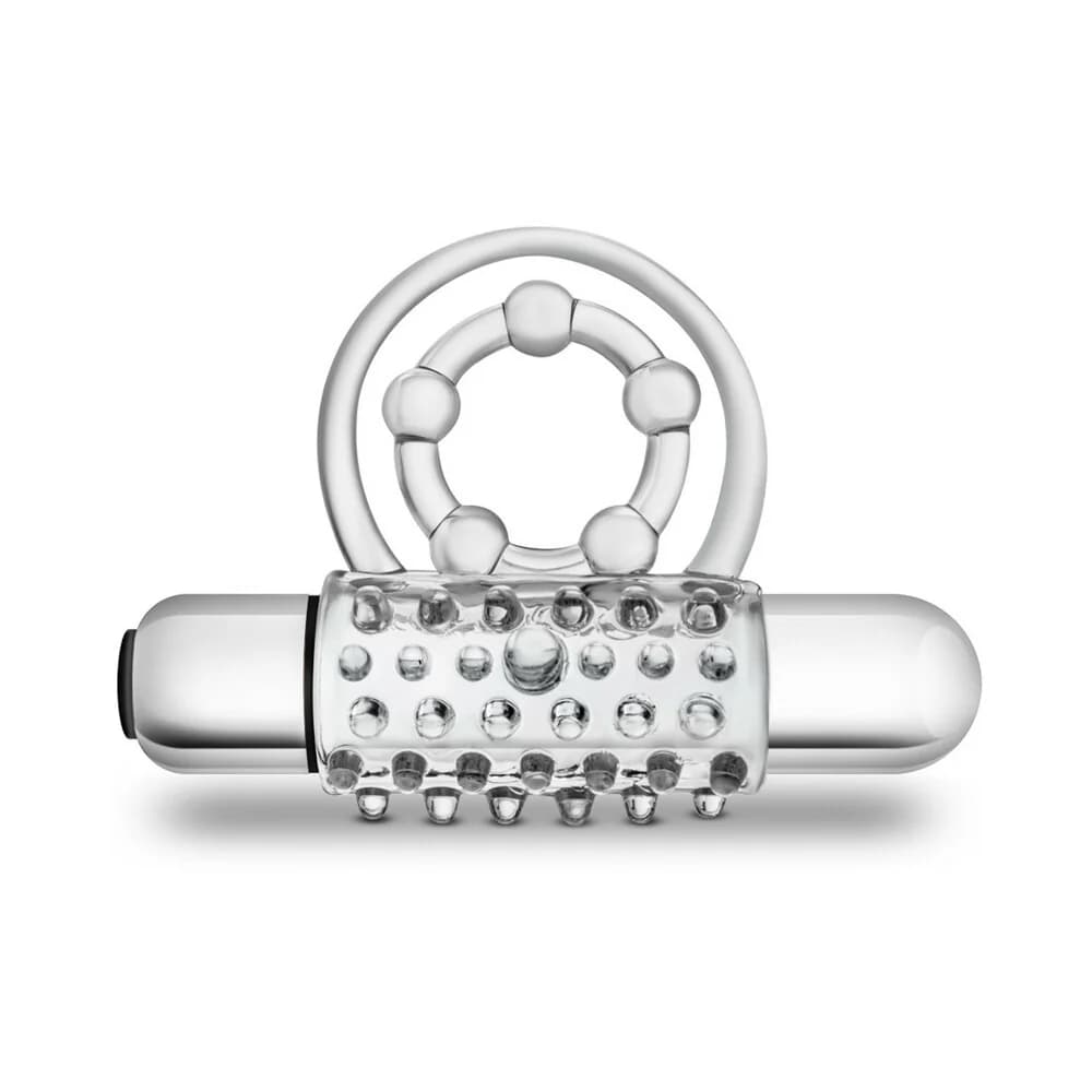 Stay Hard Vibrating Super Clitifier Cockring Clear thumbnail