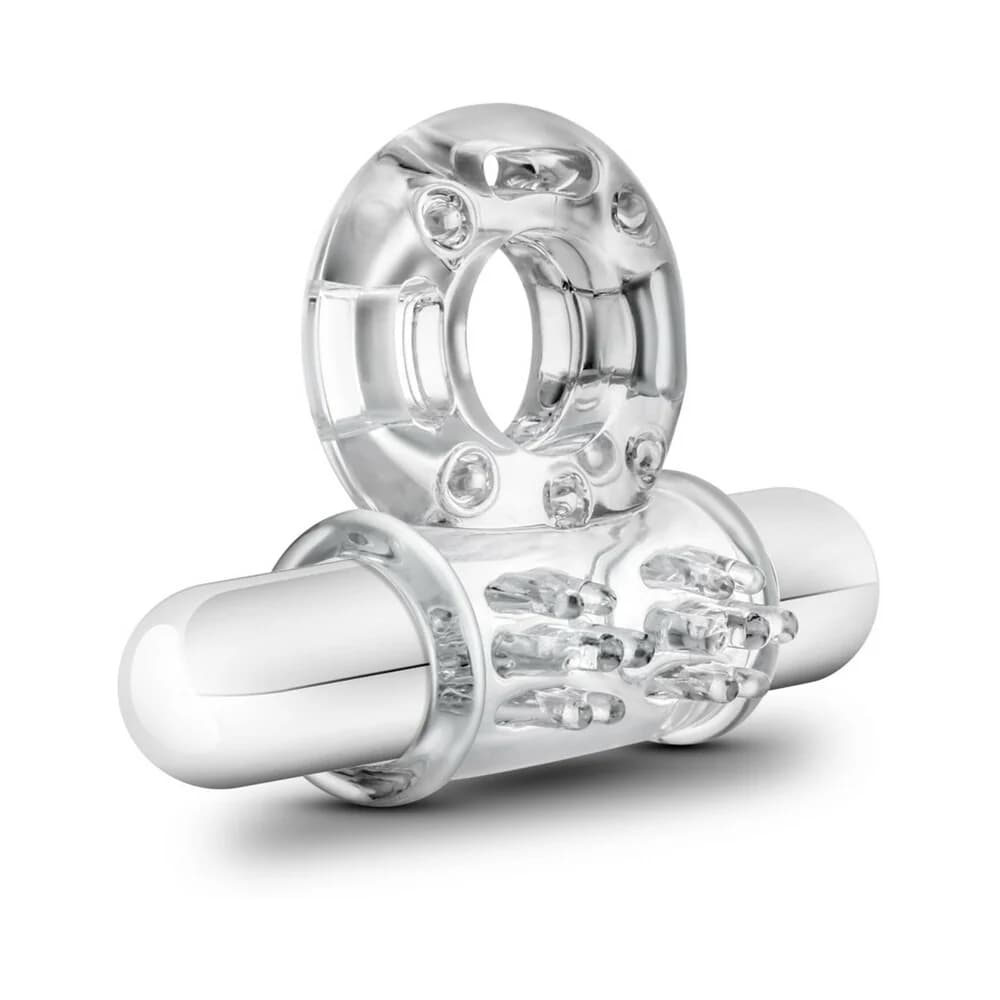 Stay Hard 10 Function Vibrating Bull Ring Clear thumbnail