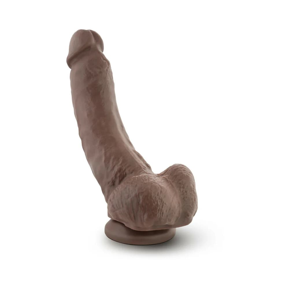 Dr. Skin Mr. Mayor Realistic 9 in. Dildo with Balls Brown thumbnail