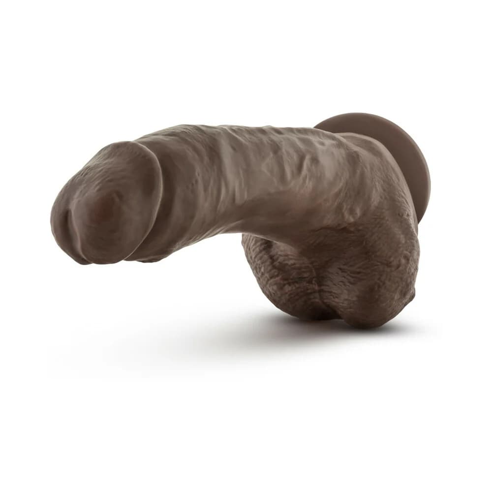 Dr. Skin Mr. Mayor Realistic 9 in. Dildo with Balls Brown thumbnail