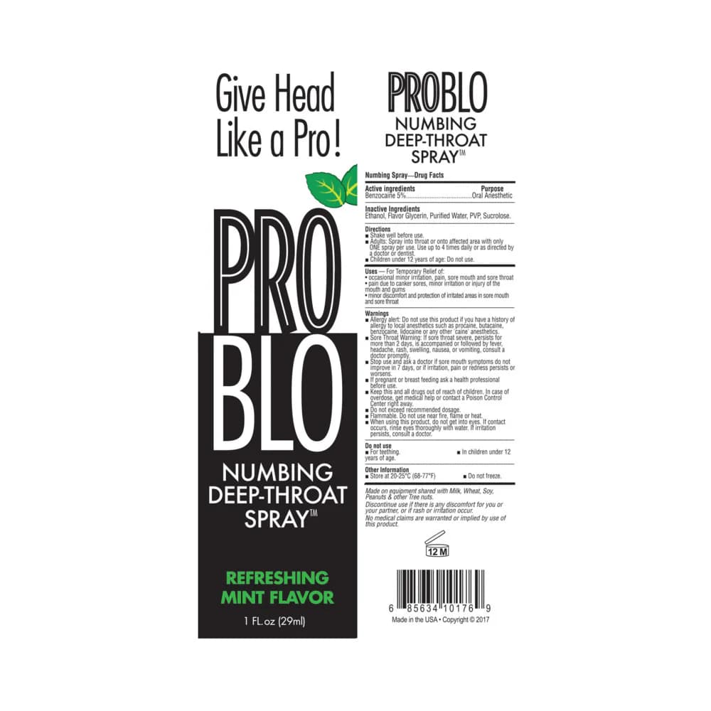 Problo Numbing Spray Mint thumbnail
