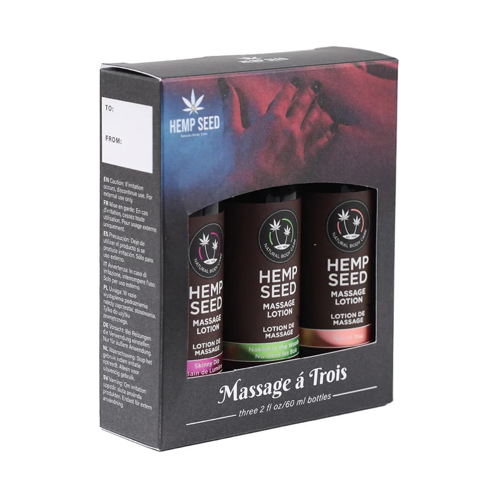 Earthly Body Gift Set Massage A Trois: Isle of You, Skinny Dip, Naked in the Woods thumbnail