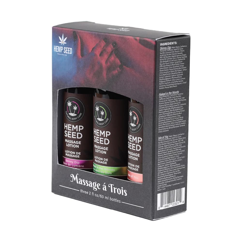 Earthly Body Gift Set Massage A Trois: Isle of You, Skinny Dip, Naked in the Woods thumbnail