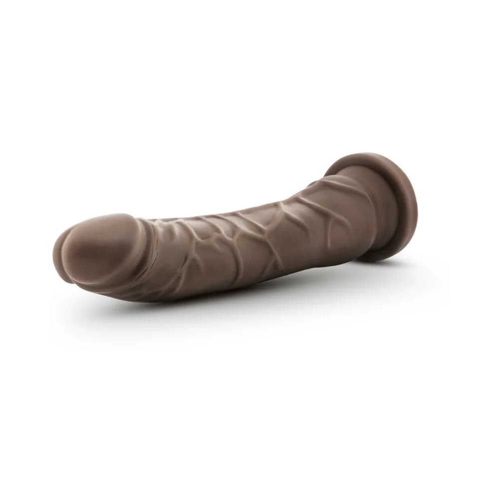 Dr. Skin Basic 8.5 Realistic 8.5 in. Dildo Brown thumbnail