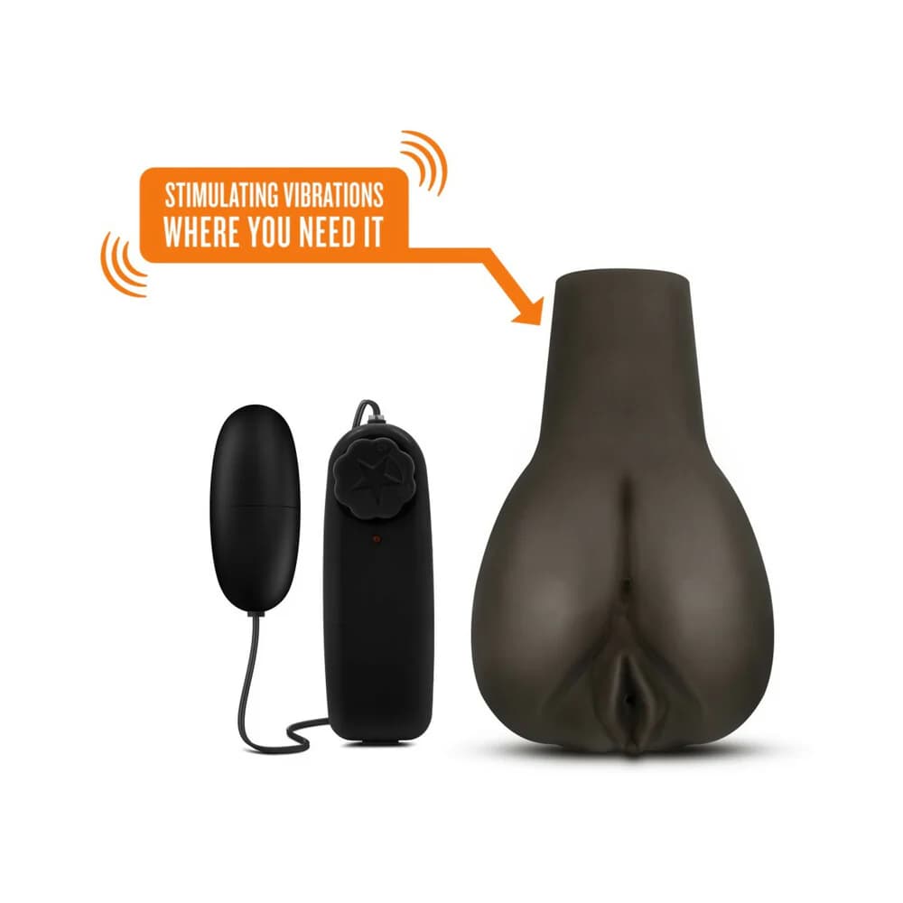 Hot Chocolate Doggy Style Deanna Vibrating Masturbator Brown thumbnail