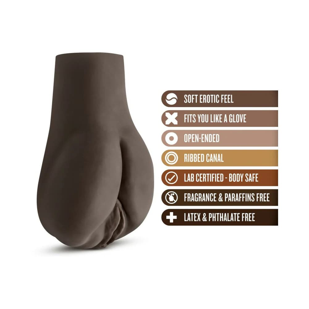 Hot Chocolate Doggy Style Deanna Vibrating Masturbator Brown thumbnail
