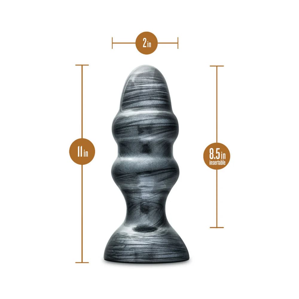 Jet Stealth 6.5 in. Anal Plug Carbon Metallic Black thumbnail