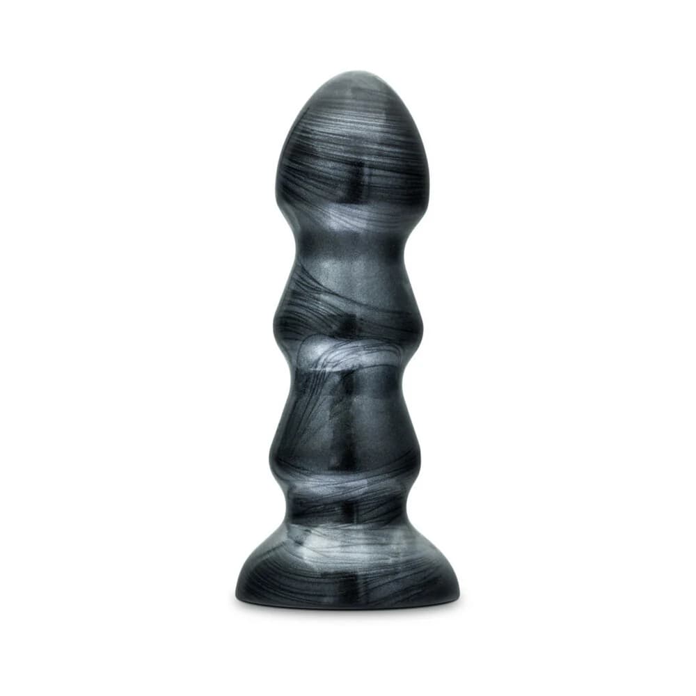 Jet Black Jack 7 in. Anal Plug Carbon Metallic Black thumbnail