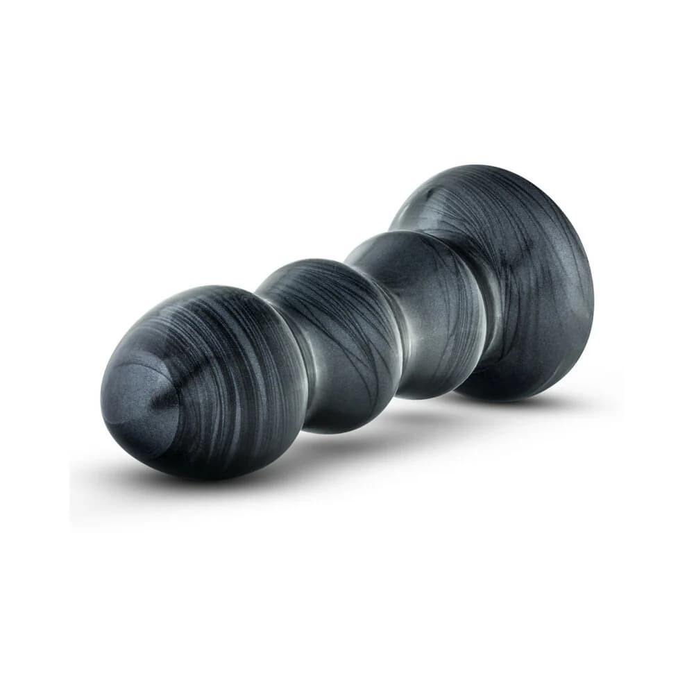 Jet Black Jack 7 in. Anal Plug Carbon Metallic Black thumbnail