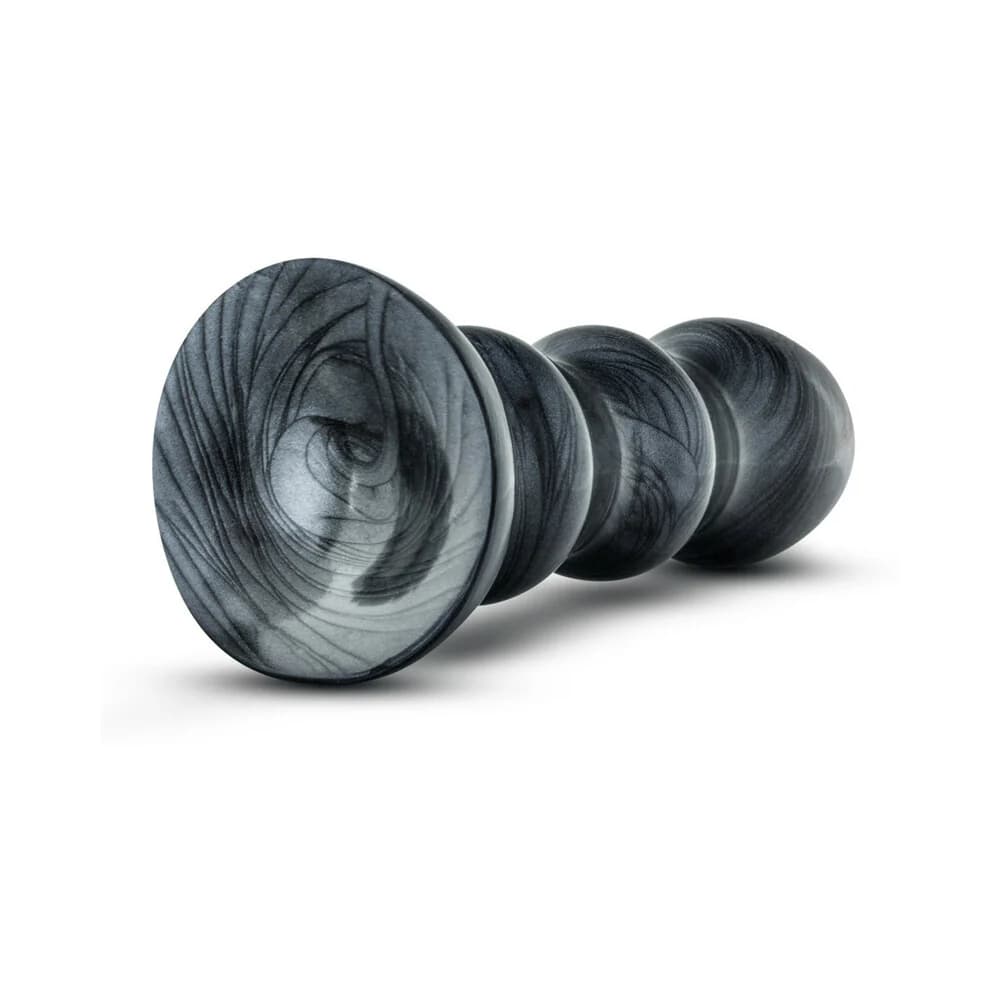 Jet Black Jack 7 in. Anal Plug Carbon Metallic Black thumbnail