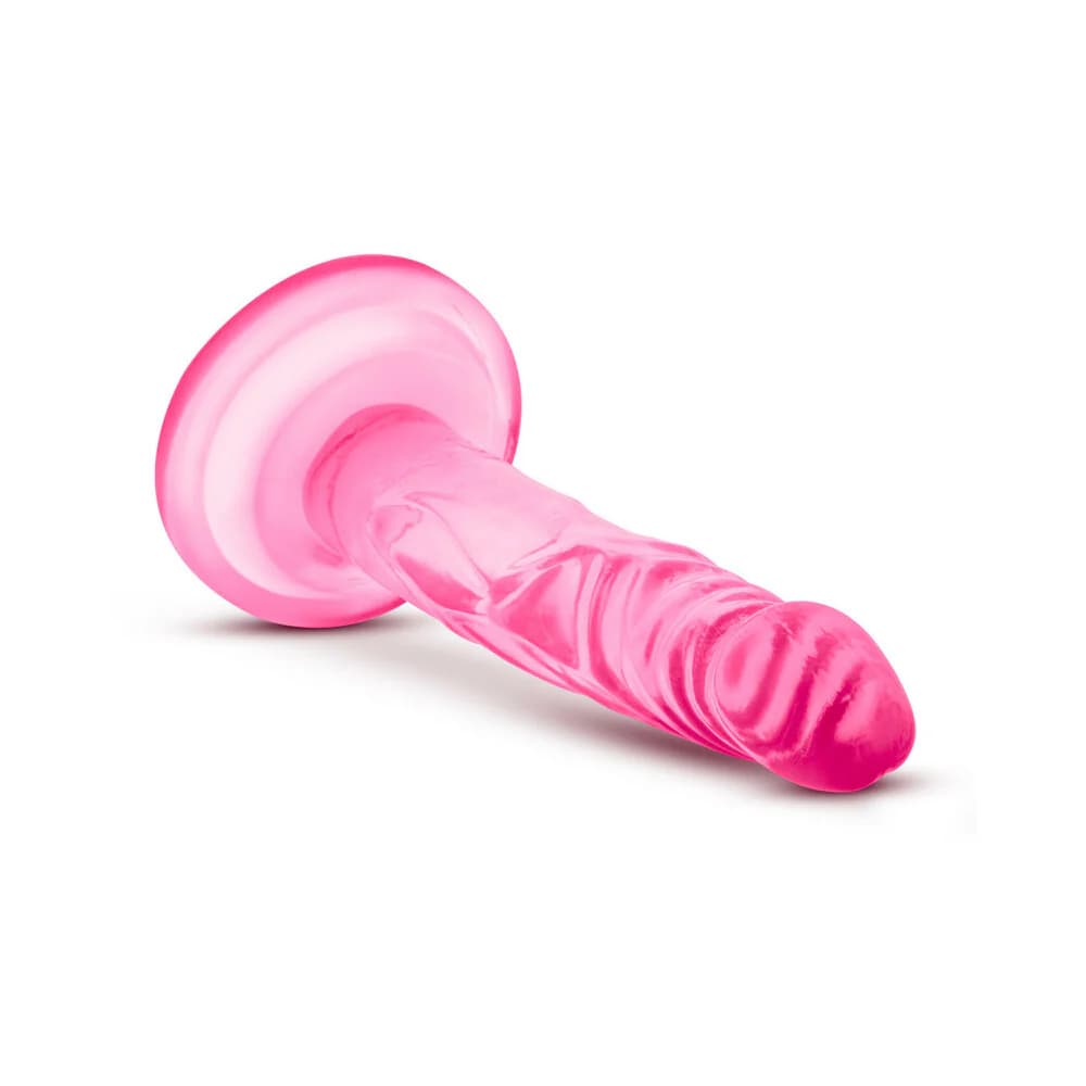 Naturally Yours 5 in. Mini Cock Realistic Dildo Pink thumbnail