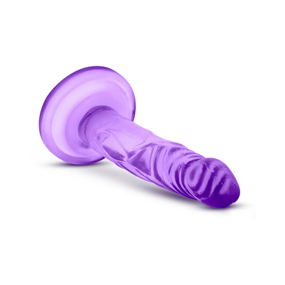 Naturally Yours 5 in. Mini Cock Realistic Dildo Purple thumbnail
