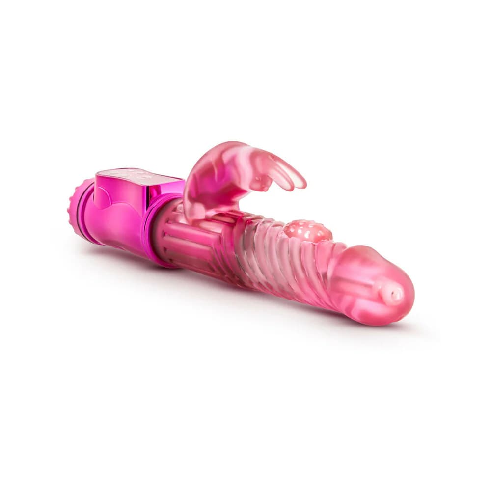 Sexy Things Romping Rabbit Dual Stimulation Vibrator Fuchsia thumbnail