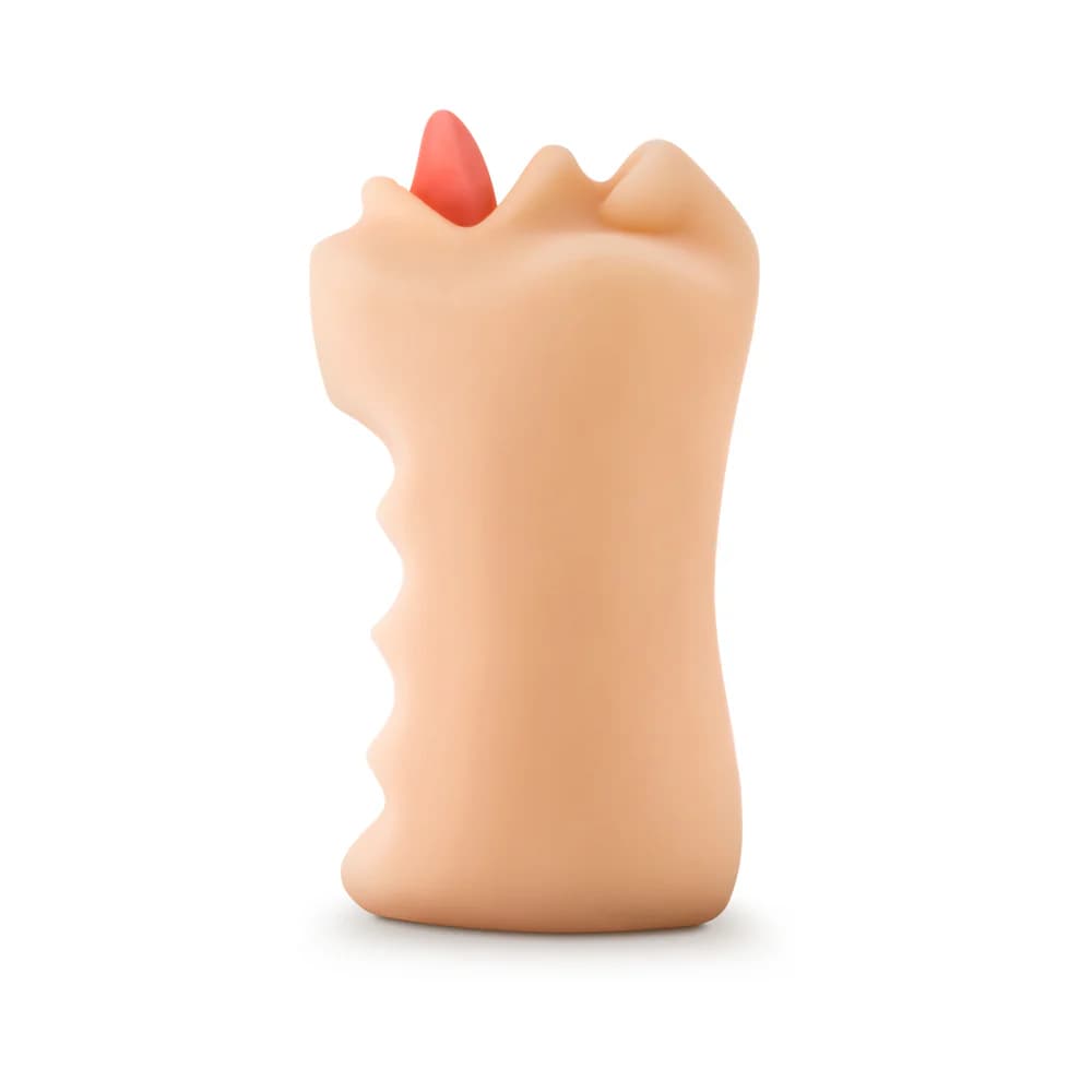 X5 Men Oral Anne Mouth Stroker Beige thumbnail
