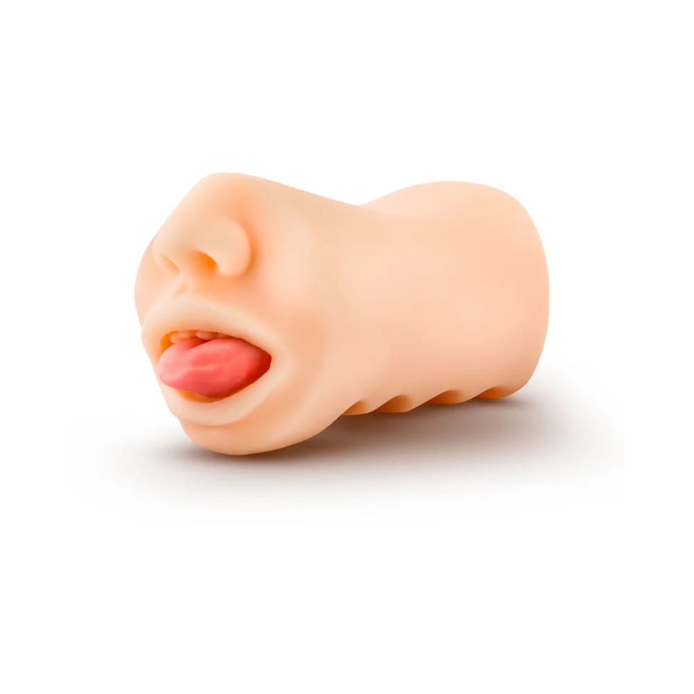 X5 Men Oral Anne Mouth Stroker Beige thumbnail