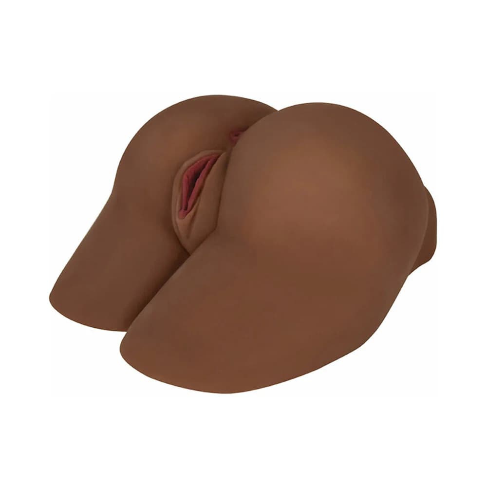 Curve Toys Mistress Perfect Fuck Sasha Backdoor Vibrating Anal Masturbator Brown thumbnail