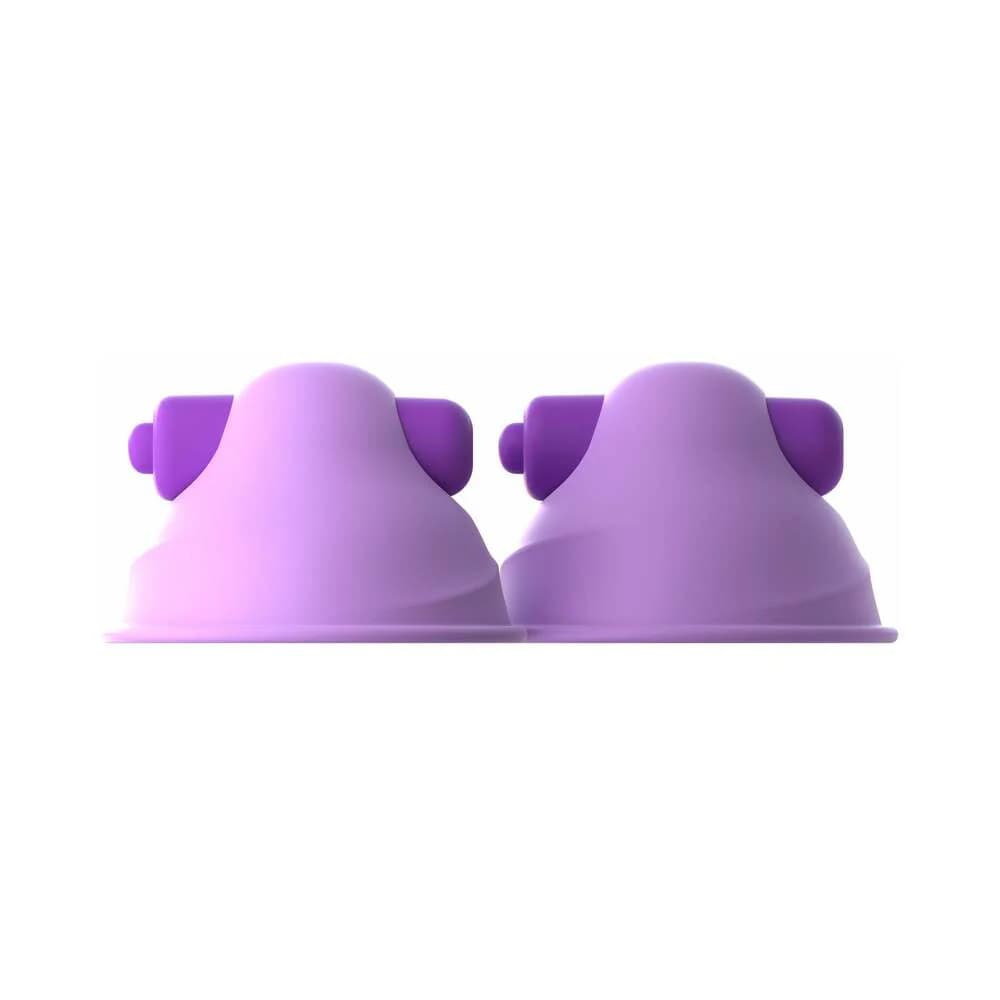 Fantasy For Her Silicone Vibrating Nipple Suck-Hers Purple thumbnail