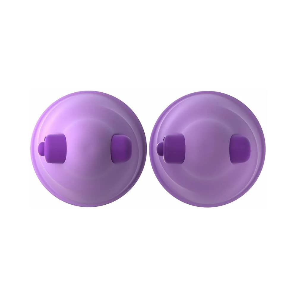 Fantasy For Her Silicone Vibrating Nipple Suck-Hers Purple thumbnail